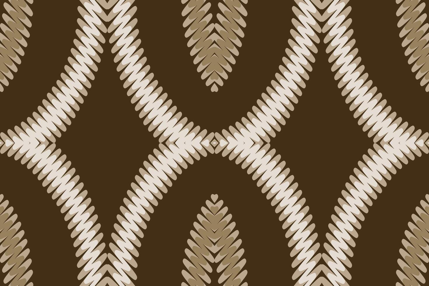 Nordic pattern Seamless Mughal architecture Motif embroidery, Ikat embroidery Design for Print figure tribal ink on cloth patola sari vector