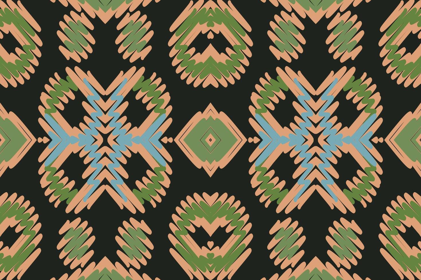 Nordic pattern Seamless Scandinavian pattern Motif embroidery, Ikat embroidery Design for Print indonesian batik motif embroidery native american kurta mughal design vector