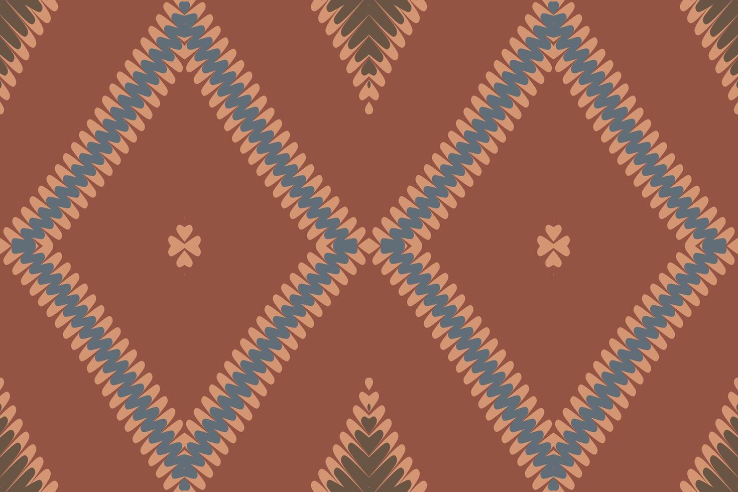 Nordic pattern Seamless Mughal architecture Motif embroidery, Ikat embroidery Design for Print egyptian pattern tibetan mandala bandanna vector
