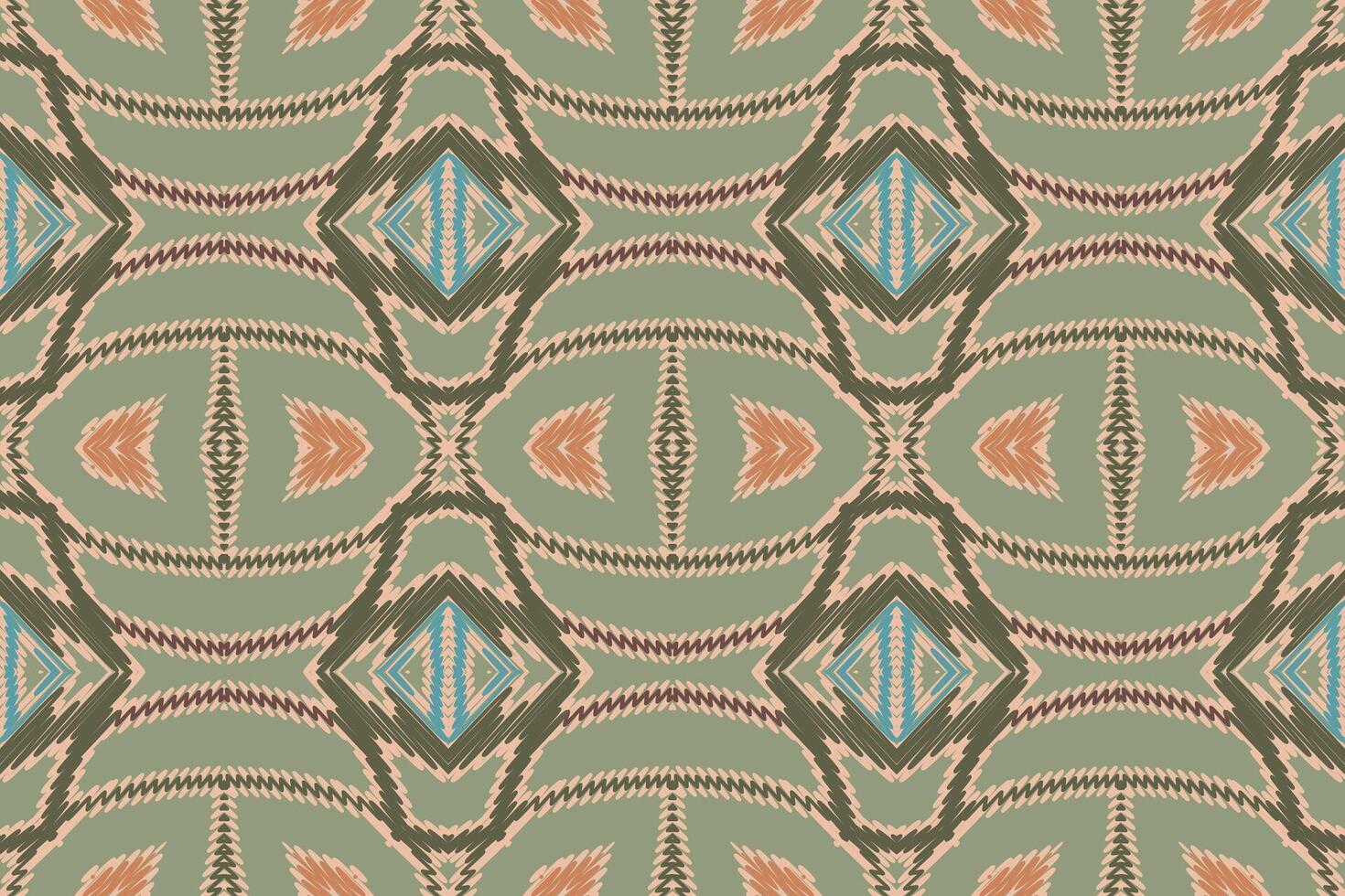 Nordic pattern Seamless Scandinavian pattern Motif embroidery, Ikat embroidery Design for Print egyptian pattern tibetan mandala bandanna vector