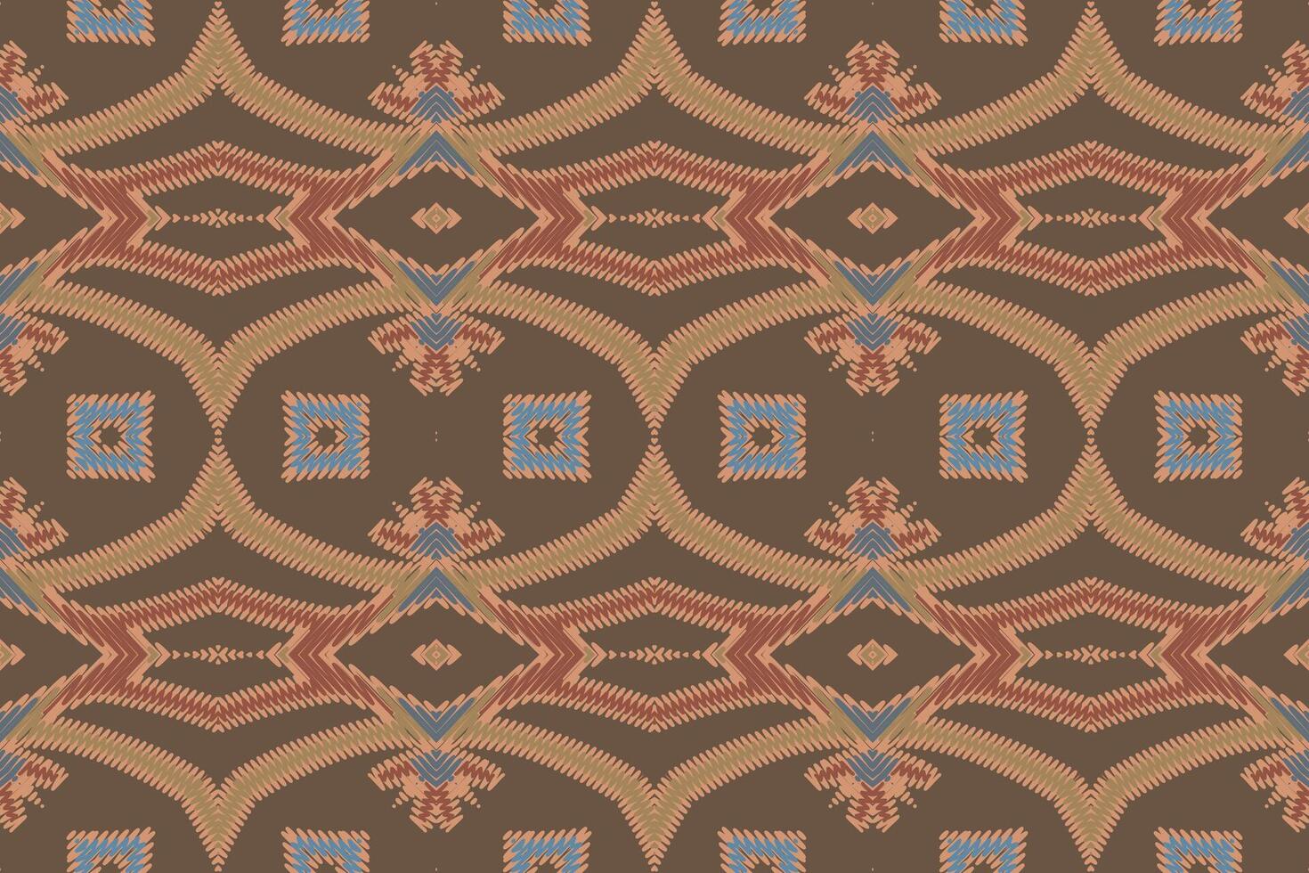 Navajo pattern Seamless Native American, Motif embroidery, Ikat embroidery Design for Print egyptian pattern tibetan mandala bandanna vector
