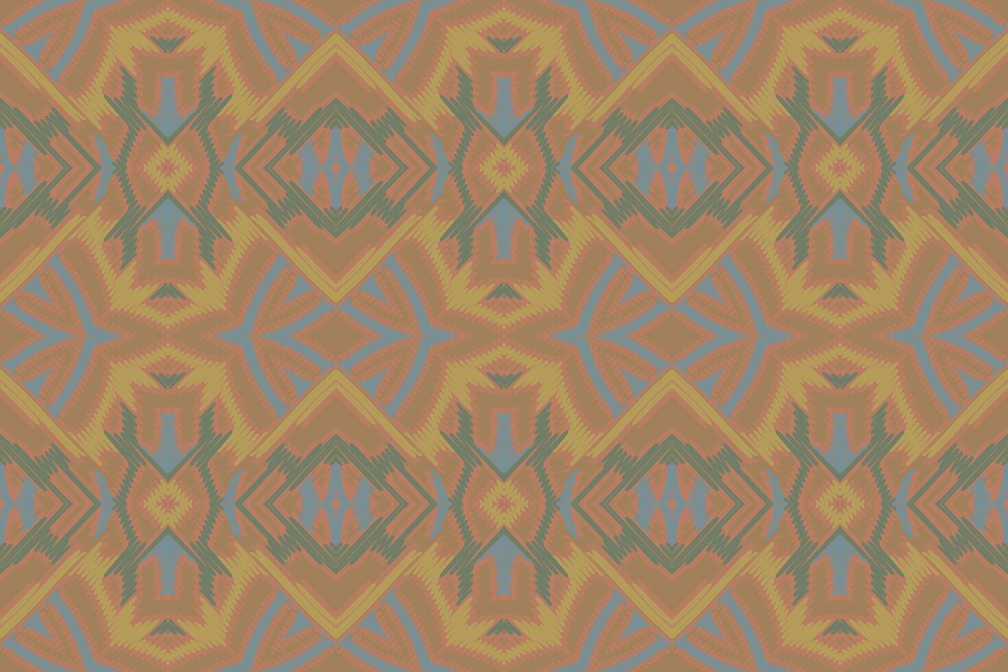 Navajo pattern Seamless Native American, Motif embroidery, Ikat embroidery Design for Print indonesian batik motif embroidery native american kurta mughal design vector