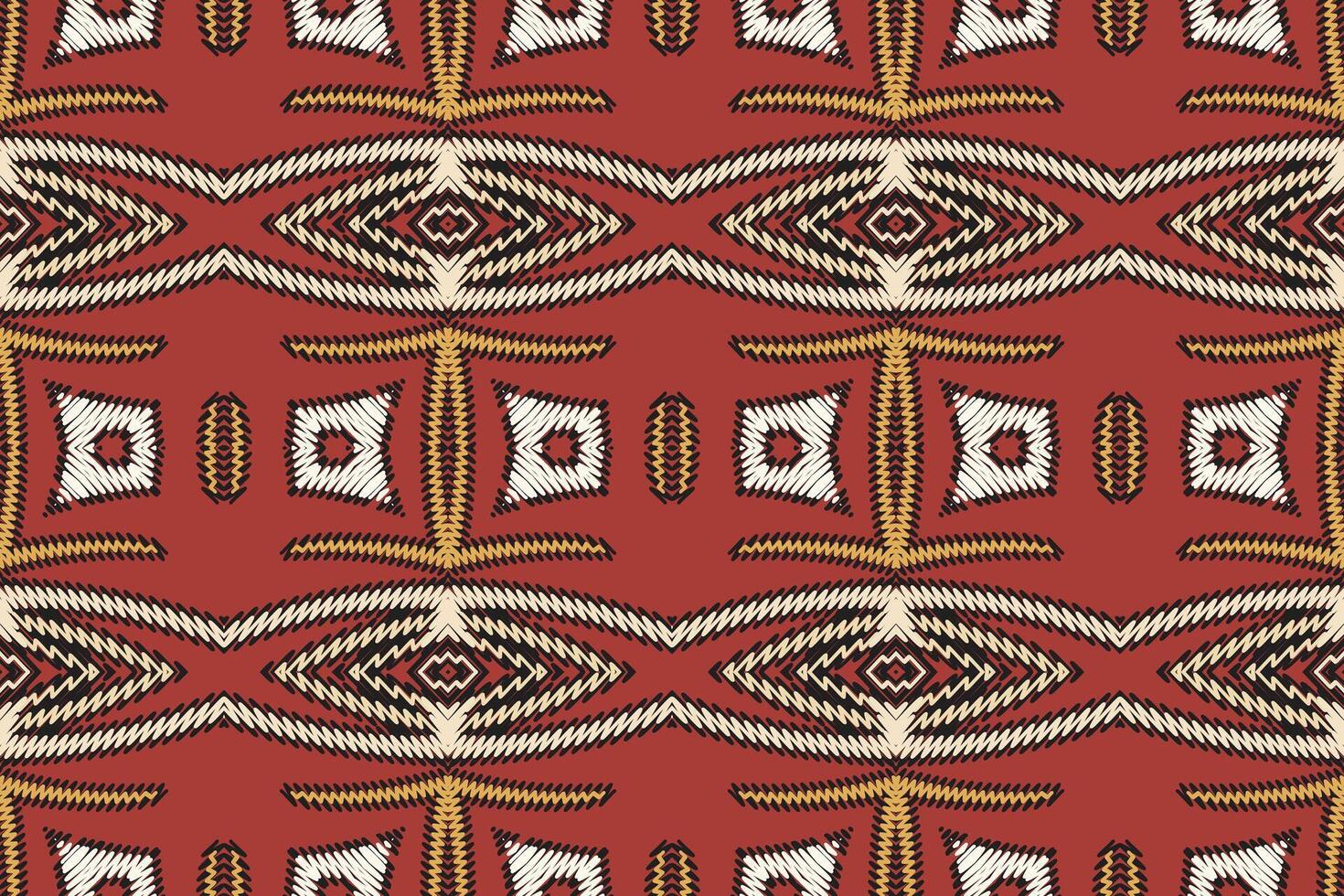 Navajo pattern Seamless Native American, Motif embroidery, Ikat embroidery Design for Print tapestry floral kimono repeat pattern lacing spanish motif vector