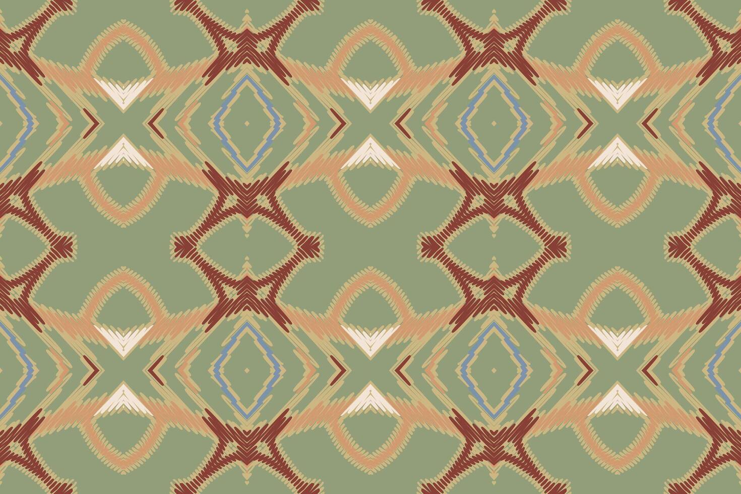 Navajo pattern Seamless Mughal architecture Motif embroidery, Ikat embroidery Design for Print kurta pattern mughal motifs tapestry pattern floral repeat vector
