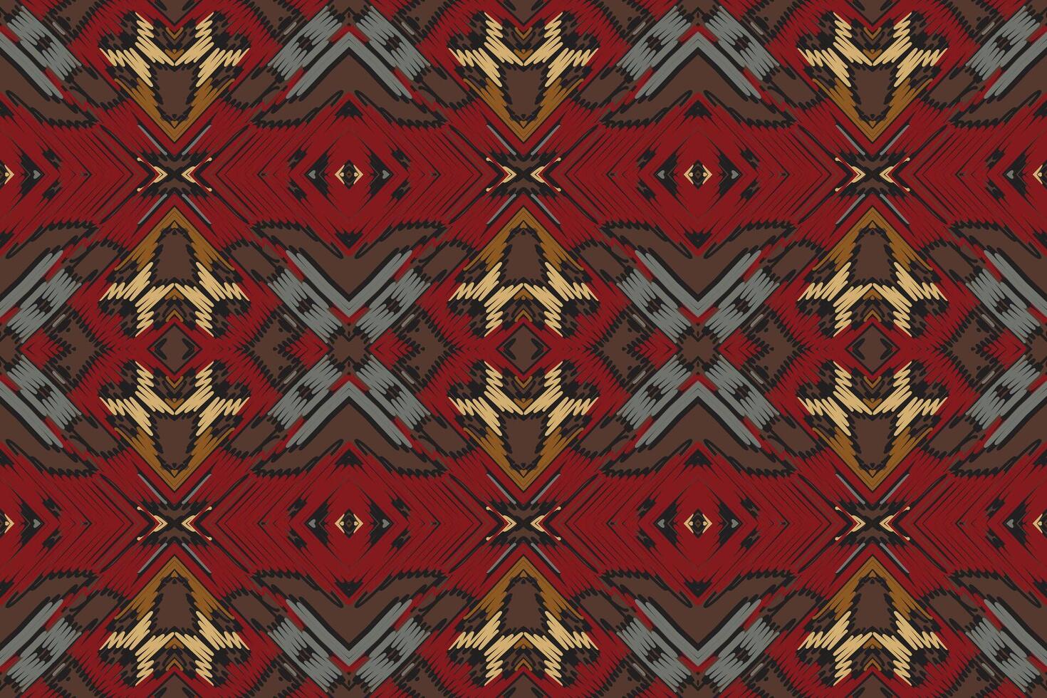 Navajo pattern Seamless Mughal architecture Motif embroidery, Ikat embroidery Design for Print lace pattern seamless pattern vintage shibori jacquard seamless vector