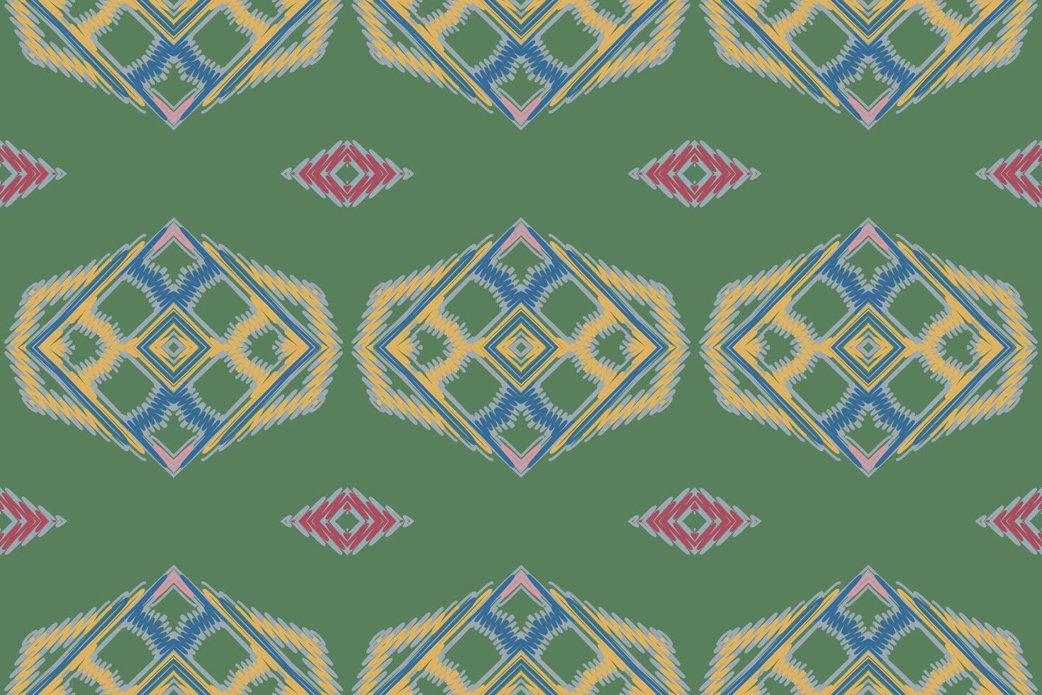 Patchwork pattern Seamless Bandana print silk Motif embroidery, Ikat embroidery Design for Print indonesian batik motif embroidery native american kurta mughal design vector