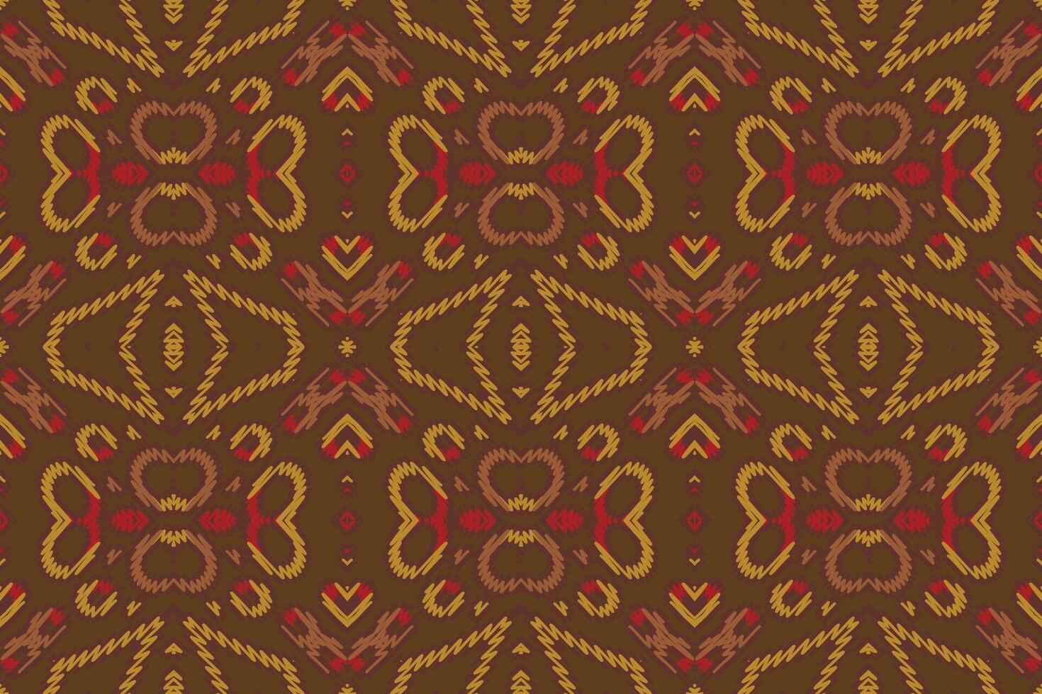 Navajo pattern Seamless Scandinavian pattern Motif embroidery, Ikat embroidery Design for Print vyshyvanka placemat quilt sarong sarong beach kurtis Indian motifs vector