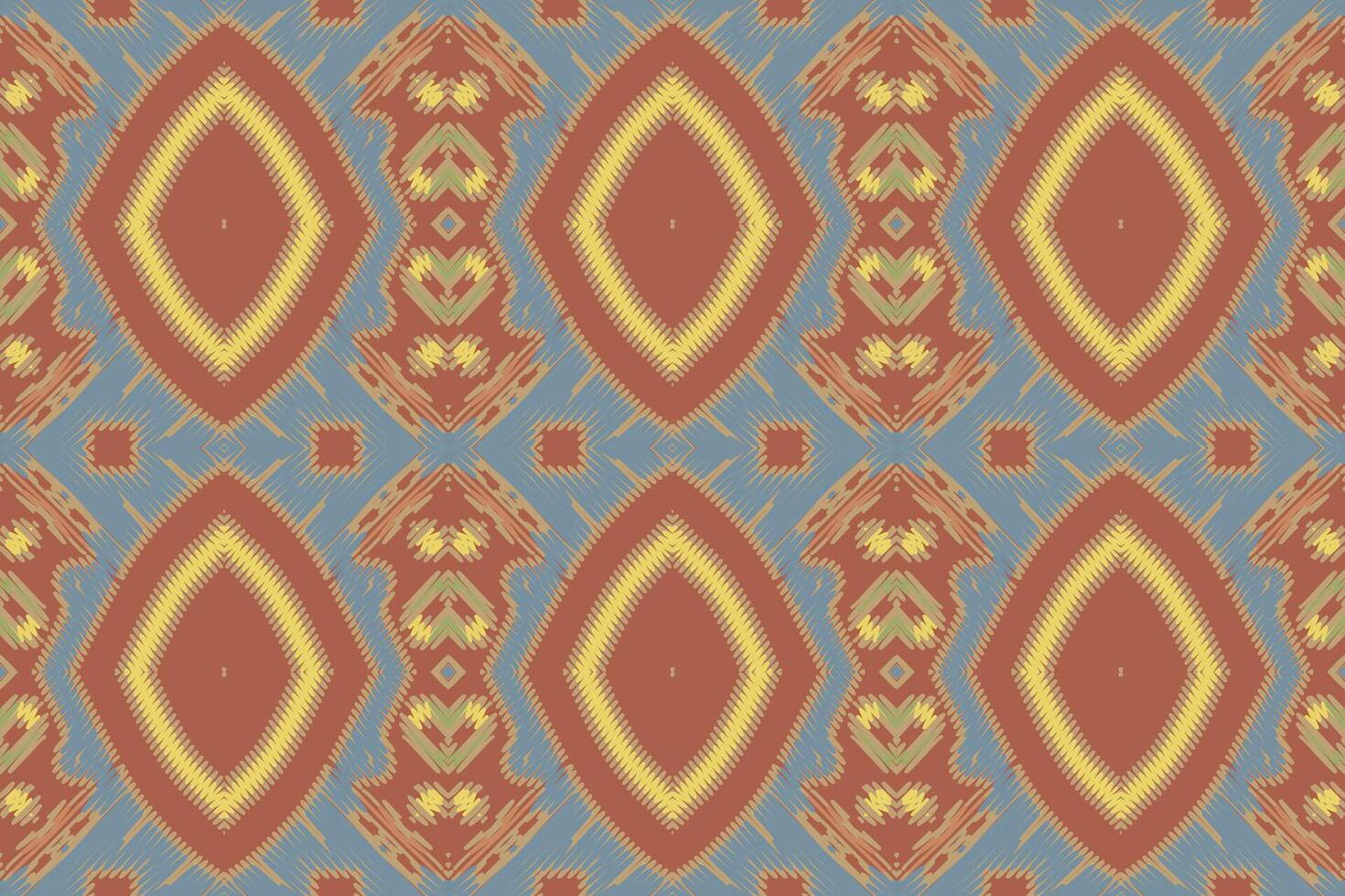 Patchwork pattern Seamless Native American, Motif embroidery, Ikat embroidery Design for Print tapestry floral kimono repeat pattern lacing spanish motif vector