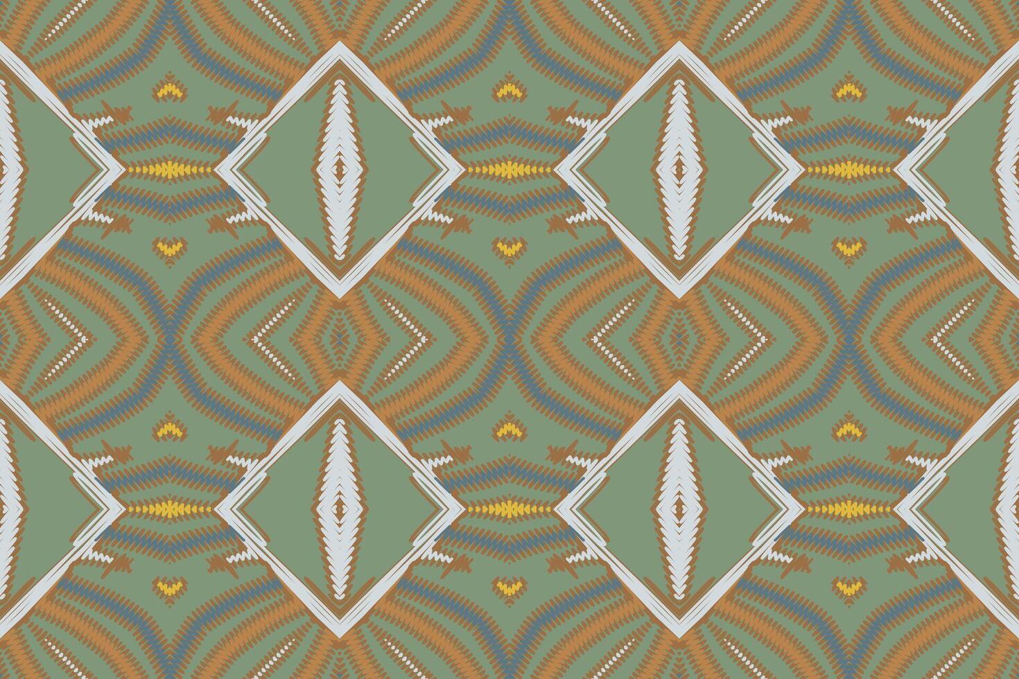 Navajo pattern Seamless Scandinavian pattern Motif embroidery, Ikat embroidery Design for Print tie dyeing pillowcase sambal puri kurti mughal architecture vector