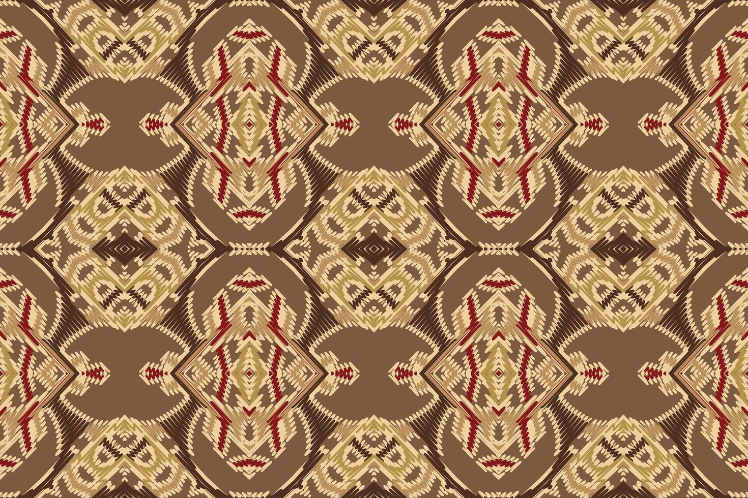 Navajo pattern Seamless Scandinavian pattern Motif embroidery, Ikat embroidery Design for Print pattern vintage flower folk navajo patchwork pattern vector