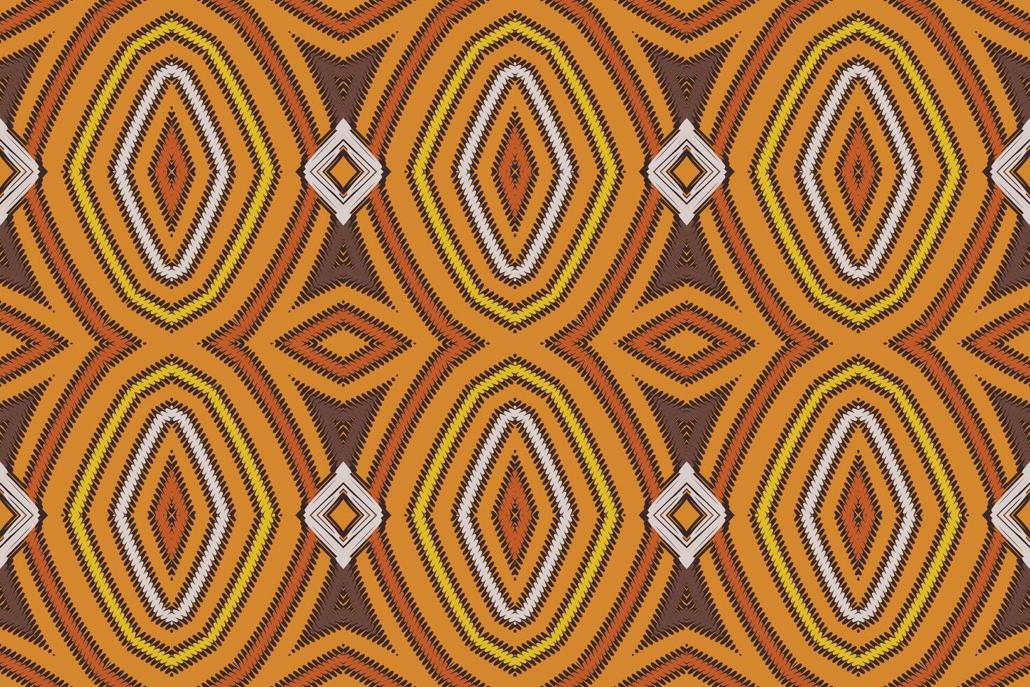 Patchwork pattern Seamless Native American, Motif embroidery, Ikat embroidery Design for Print figure tribal ink on cloth patola sari vector