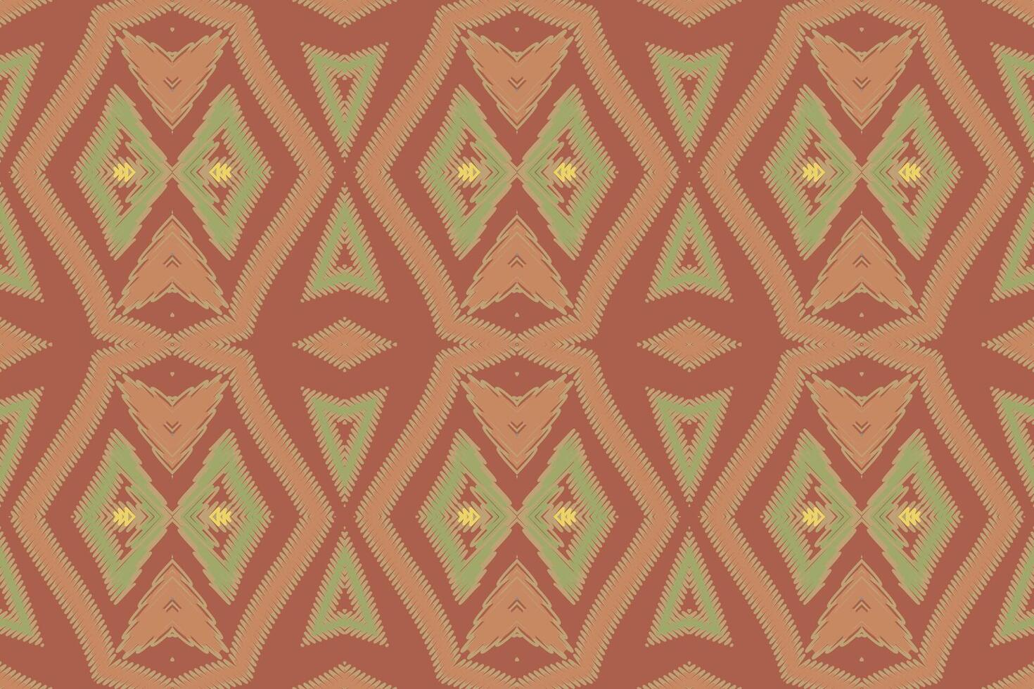 Patchwork pattern Seamless Native American, Motif embroidery, Ikat embroidery Design for Print pattern vintage flower folk navajo patchwork pattern vector