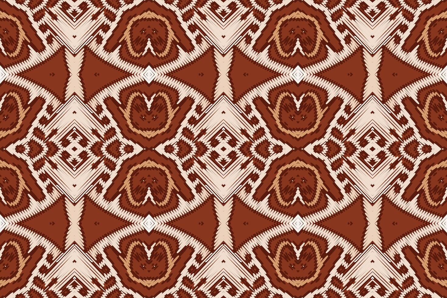 Patchwork pattern Seamless Mughal architecture Motif embroidery, Ikat embroidery Design for Print pattern vintage flower folk navajo patchwork pattern vector