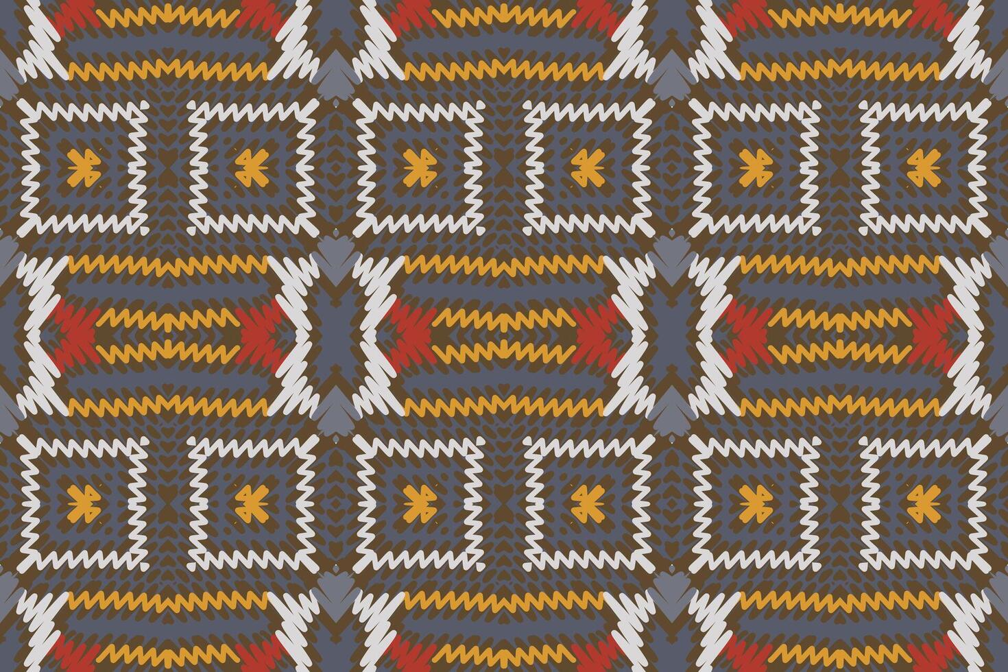 Tie dye Pattern Seamless Native American, Motif embroidery, Ikat embroidery Design for Print vyshyvanka placemat quilt sarong sarong beach kurtis Indian motifs vector