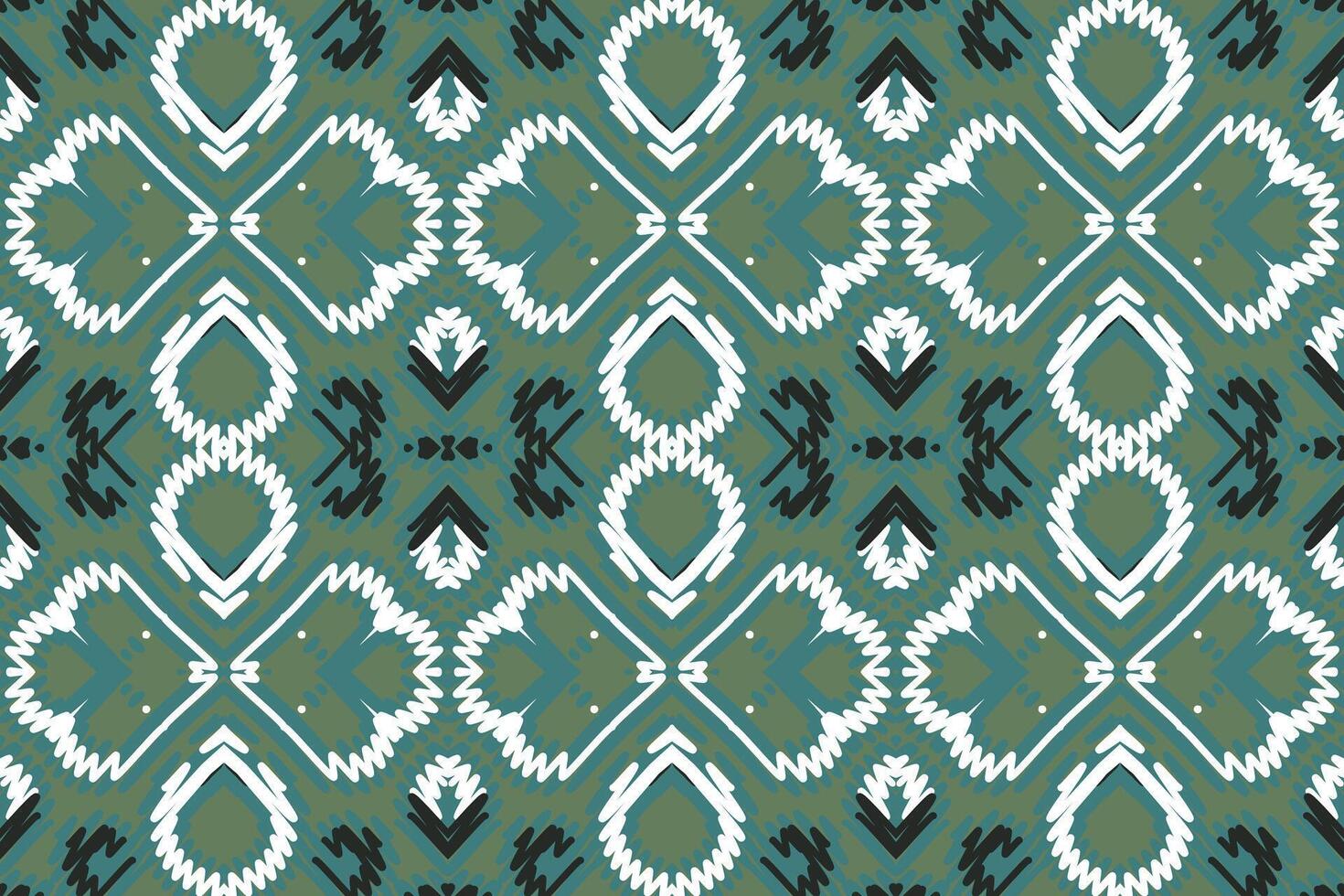 Patchwork pattern Seamless Scandinavian pattern Motif embroidery, Ikat embroidery Design for Print egyptian pattern tibetan mandala bandanna vector