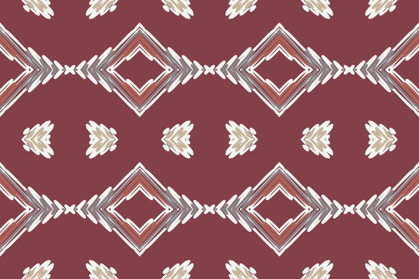 Tie dye Pattern Seamless Scandinavian pattern Motif embroidery, Ikat embroidery Design for Print egyptian pattern tibetan mandala bandanna vector