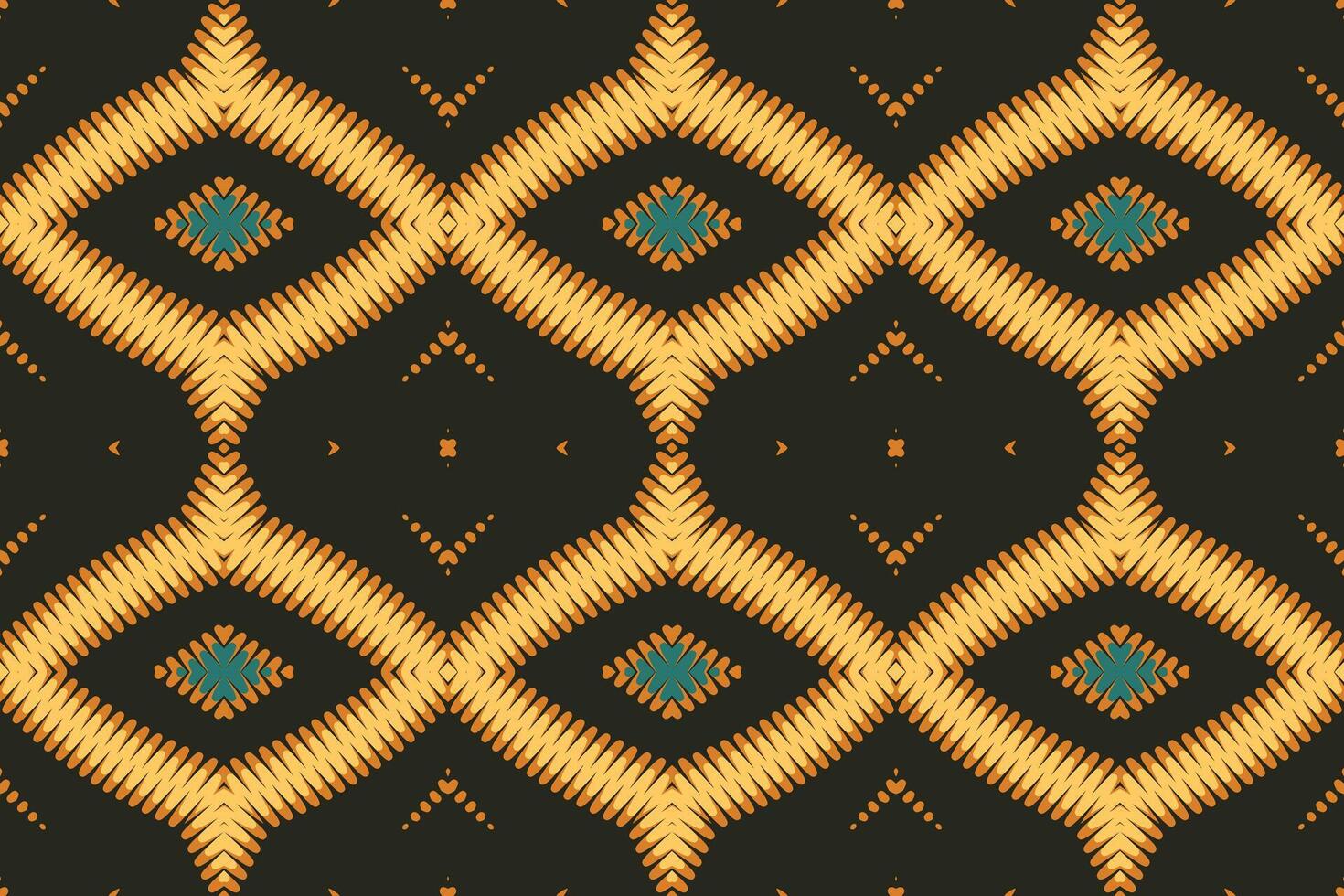 Baroque pattern Seamless Bandana print silk Motif embroidery, Ikat embroidery Design for Print indonesian batik motif embroidery native american kurta mughal design vector