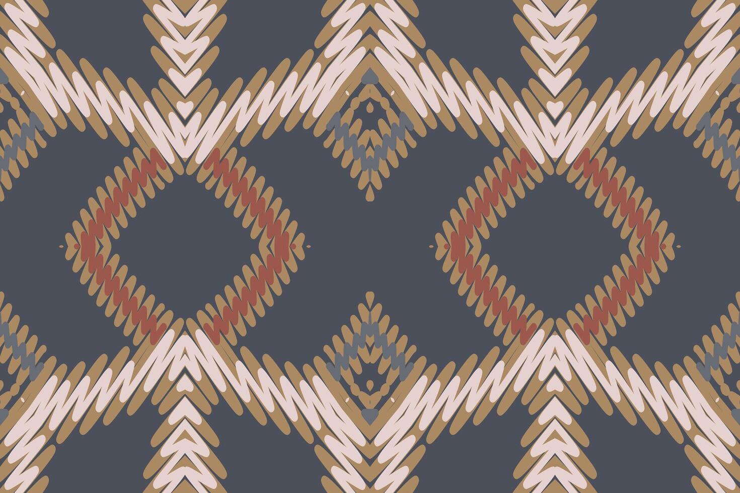 Dupatta pattern Seamless Native American, Motif embroidery, Ikat embroidery Design for Print indonesian batik motif embroidery native american kurta mughal design vector