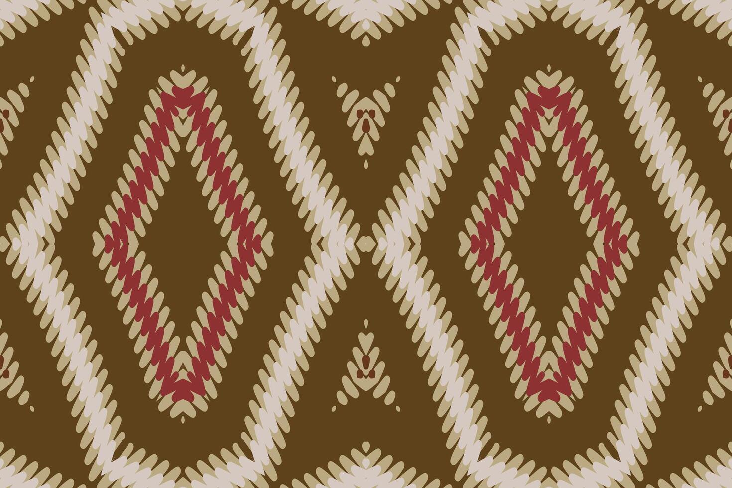 Dupatta pattern Seamless Bandana print silk Motif embroidery, Ikat embroidery Design for Print indonesian batik motif embroidery native american kurta mughal design vector
