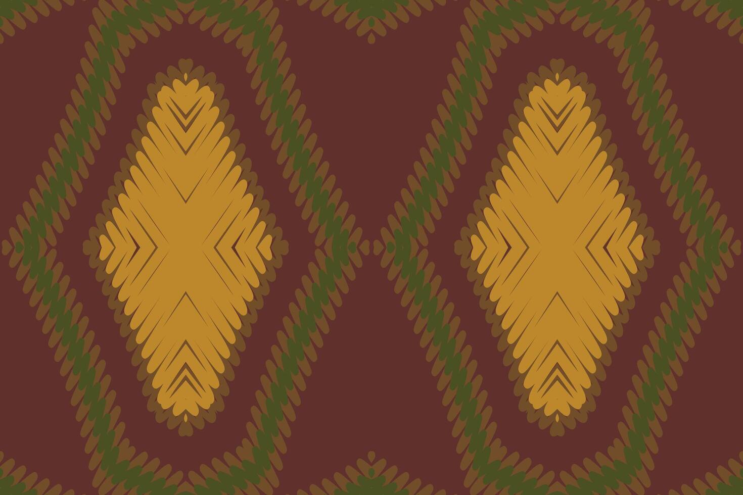 Dupatta pattern Seamless Bandana print silk Motif embroidery, Ikat embroidery Design for Print figure tribal ink on cloth patola sari vector