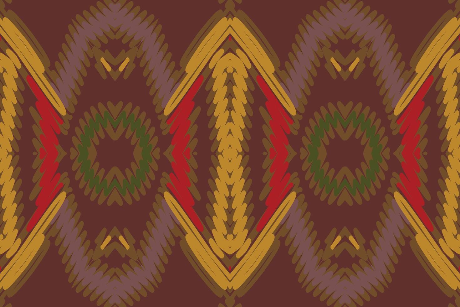 Dupatta pattern Seamless Bandana print silk Motif embroidery, Ikat embroidery Design for Print border embroidery ancient egypt vector