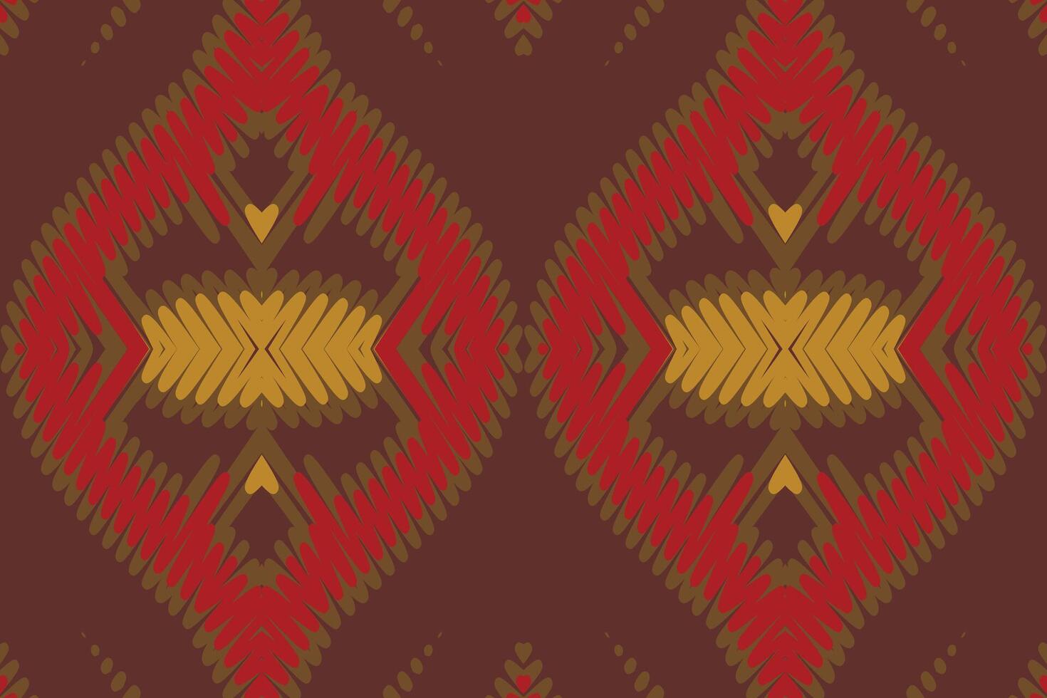 Dupatta pattern Seamless Bandana print silk Motif embroidery, Ikat embroidery Design for Print scandinavian pattern saree ethnic nativity gypsy pattern vector