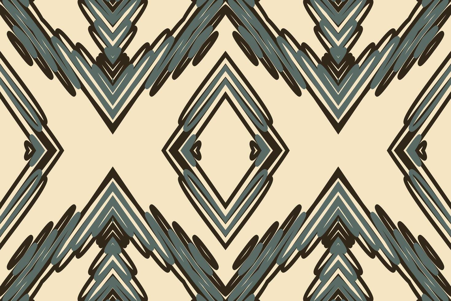 Dupatta pattern Seamless Scandinavian pattern Motif embroidery, Ikat embroidery Design for Print indonesian batik motif embroidery native american kurta mughal design vector