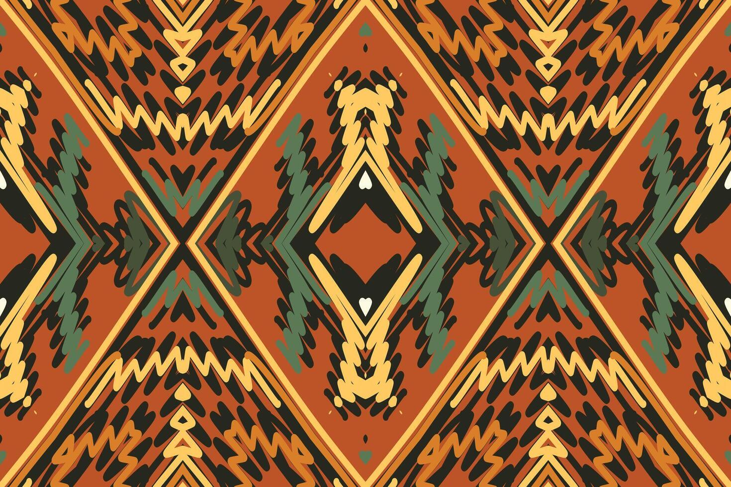 Dupatta pattern Seamless Mughal architecture Motif embroidery, Ikat embroidery Design for Print scarf hijab pattern kerchief ikat Silk kurti model mughal patterns vector