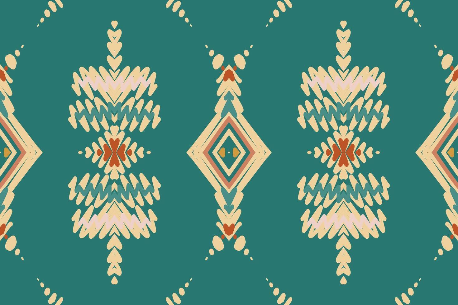 Dupatta pattern Seamless Scandinavian pattern Motif embroidery, Ikat embroidery Design for Print scandinavian pattern saree ethnic nativity gypsy pattern vector