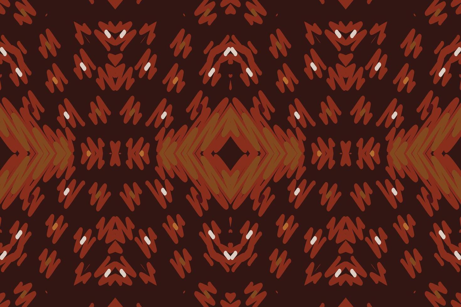 Ancient patterns Seamless Native American, Motif embroidery, Ikat embroidery Design for Print tapestry floral kimono repeat pattern lacing spanish motif vector