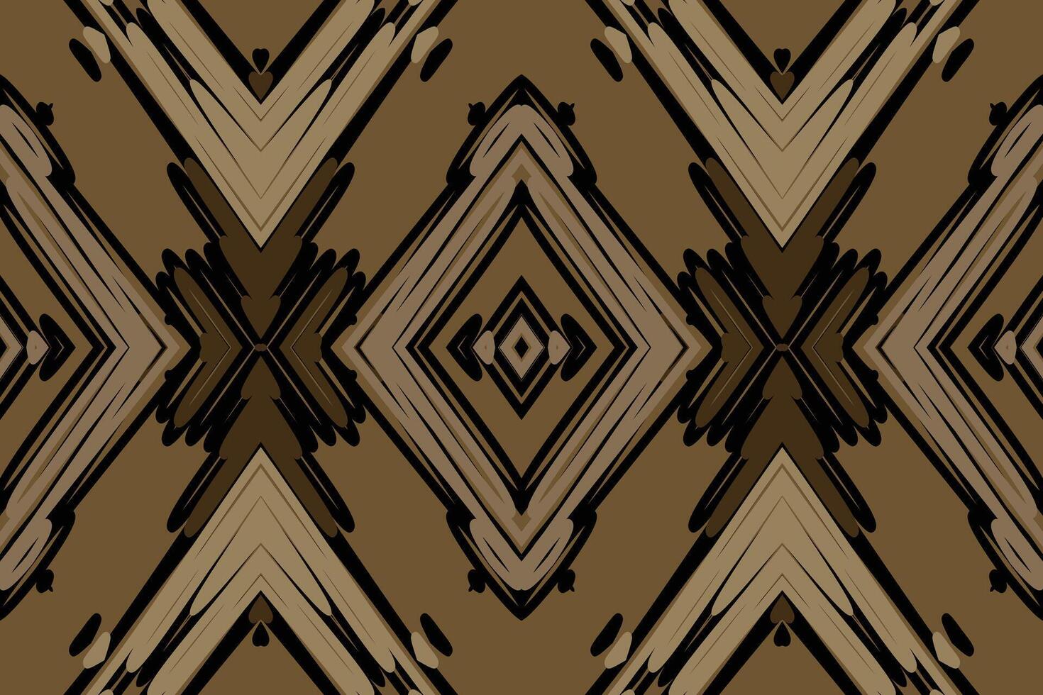 Ancient patterns Seamless Australian aboriginal pattern Motif embroidery, Ikat embroidery Design for Print tapestry floral kimono repeat pattern lacing spanish motif vector