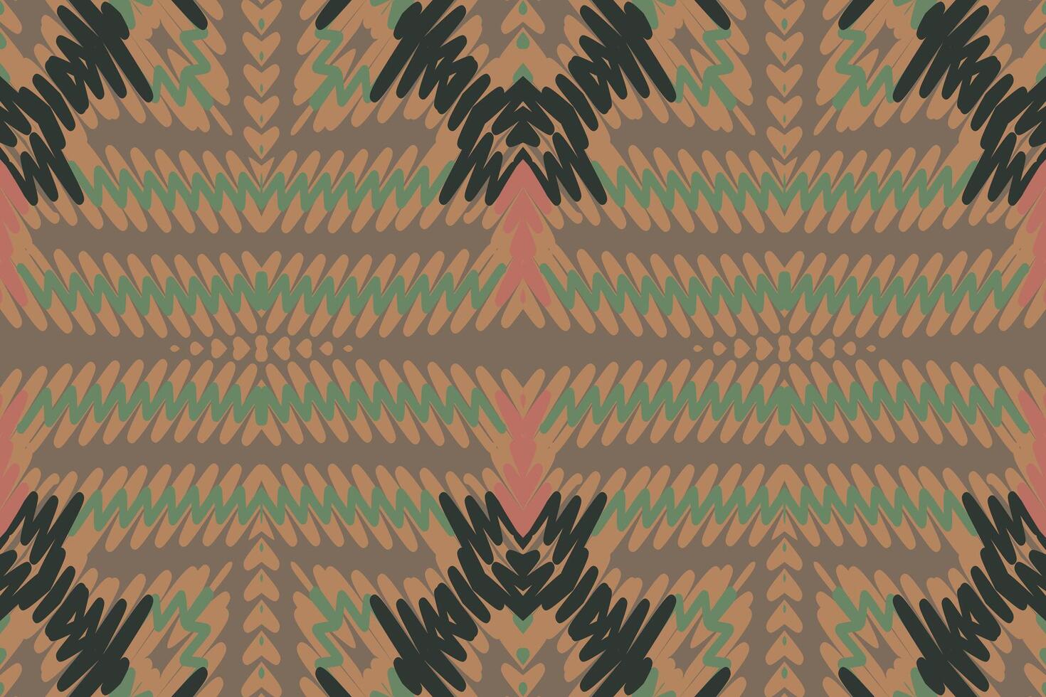 Bukhara pattern Seamless Native American, Motif embroidery, Ikat embroidery Design for Print indonesian batik motif embroidery native american kurta mughal design vector