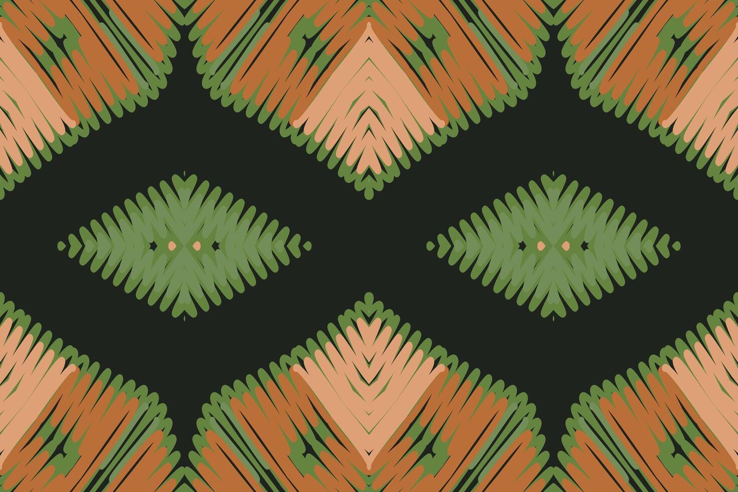 Bukhara pattern Seamless Bandana print silk Motif embroidery, Ikat embroidery Design for Print indonesian batik motif embroidery native american kurta mughal design vector