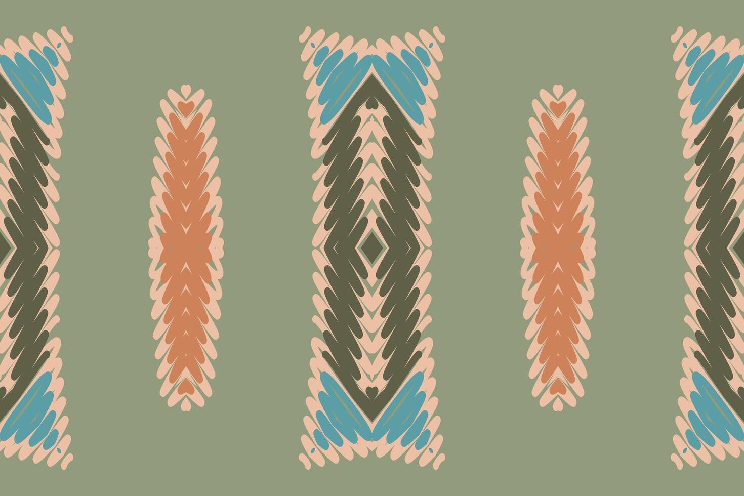 Bukhara pattern Seamless Mughal architecture Motif embroidery, Ikat embroidery Design for Print endless arabesque cloth dupatta shawl bandana print silk kurta men vector