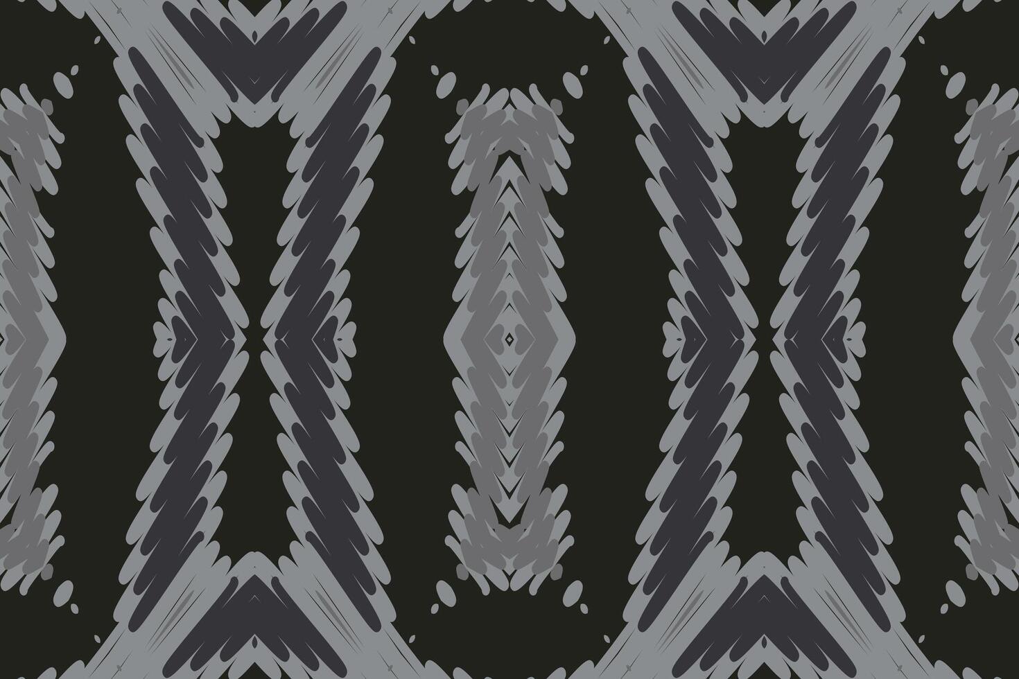 Bukhara pattern Seamless Mughal architecture Motif embroidery, Ikat embroidery Design for Print indonesian batik motif embroidery native american kurta mughal design vector