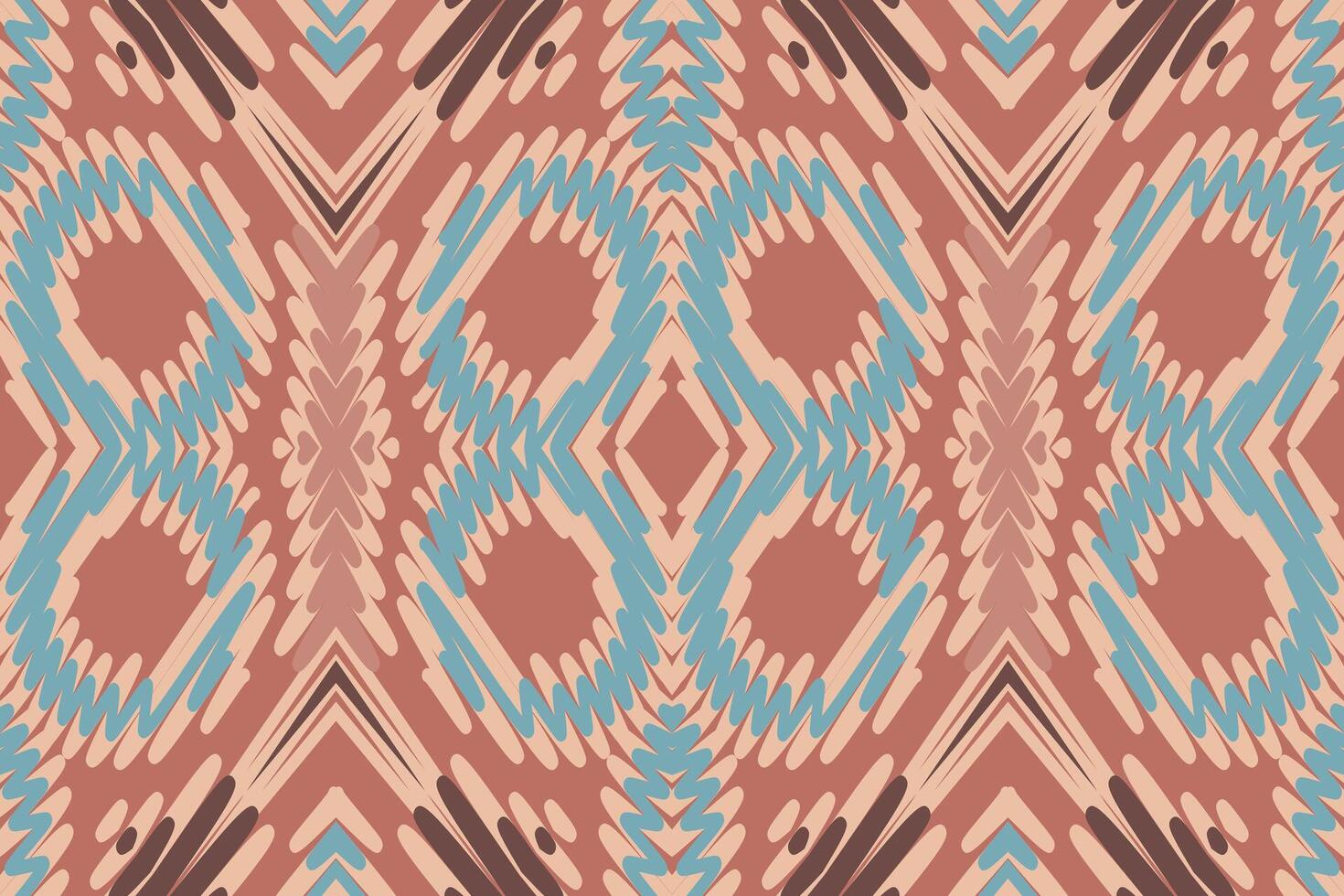 Bukhara pattern Seamless Scandinavian pattern Motif embroidery, Ikat embroidery Design for Print tie dyeing pillowcase sambal puri kurti mughal architecture vector