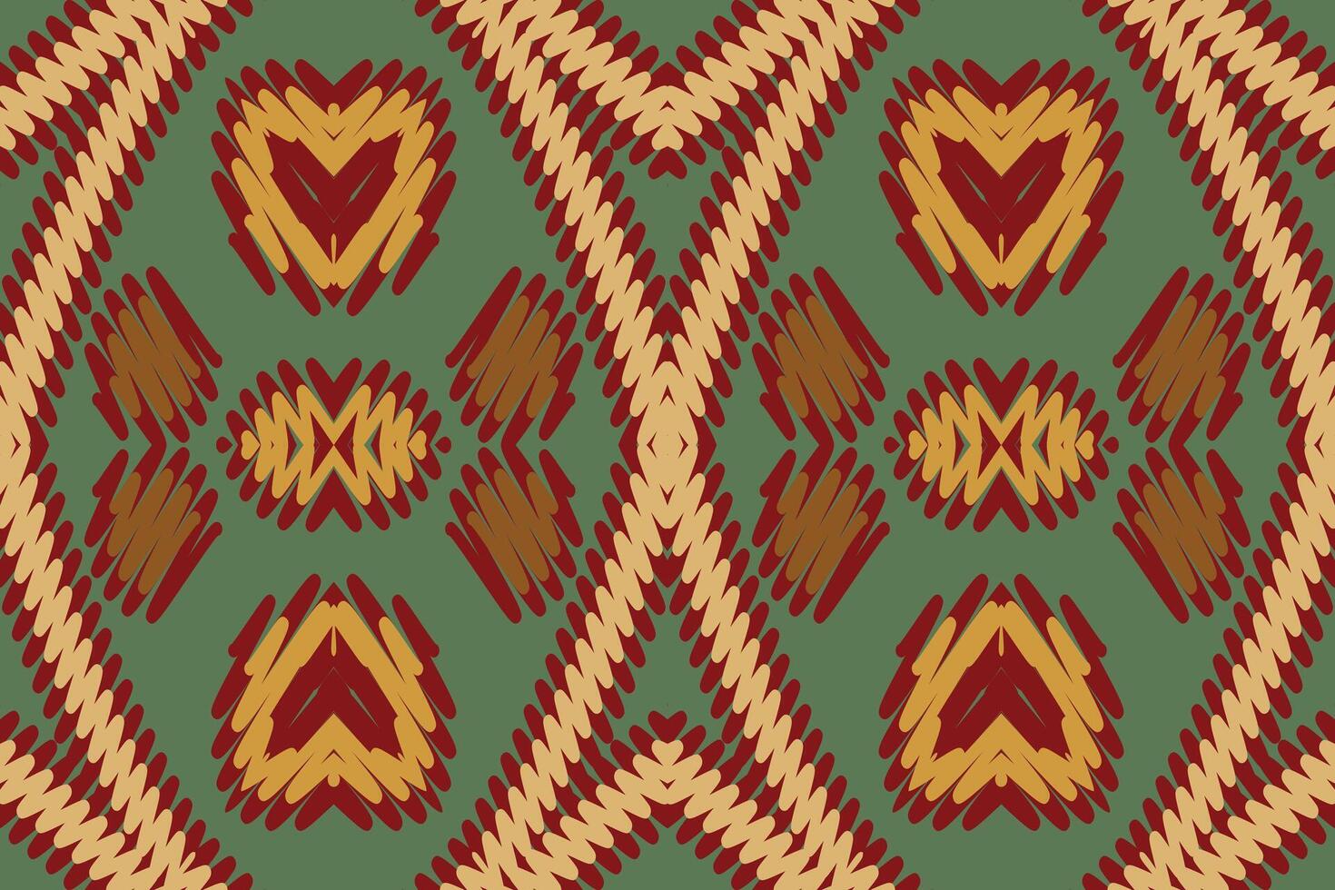 Fashion pattern Seamless Native American, Motif embroidery, Ikat embroidery Design for Print tapestry floral kimono repeat pattern lacing spanish motif vector