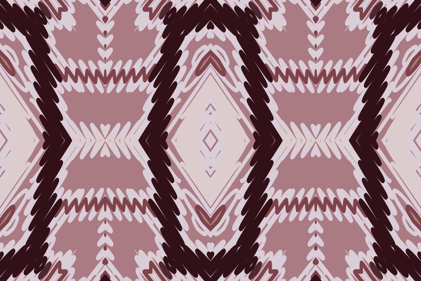 Fashion pattern Seamless Native American, Motif embroidery, Ikat embroidery Design for Print figure tribal ink on cloth patola sari vector