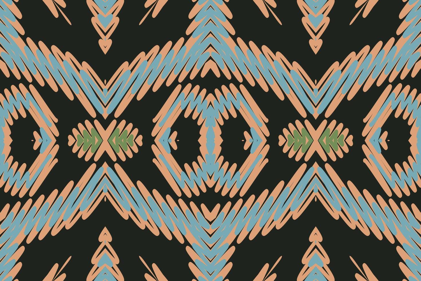 Fashion pattern Seamless Australian aboriginal pattern Motif embroidery, Ikat embroidery Design for Print indigenous art aboriginal art pattern floral kurti mughal border vector