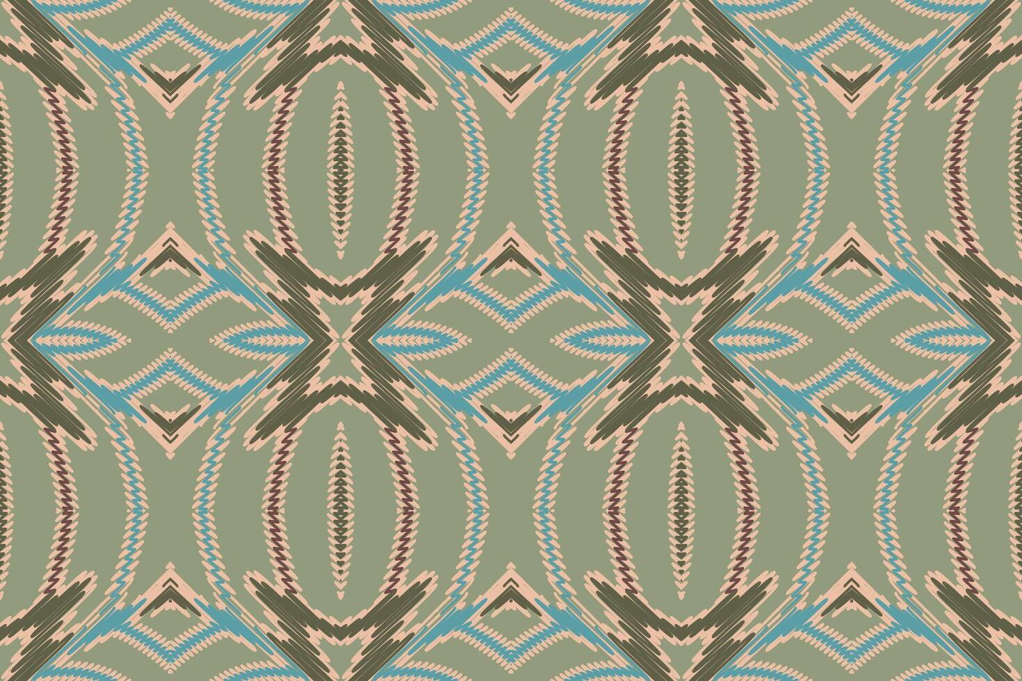 Fashion pattern Seamless Mughal architecture Motif embroidery, Ikat embroidery Design for Print Texture fabric saree sari carpet. kurta patola saree vector