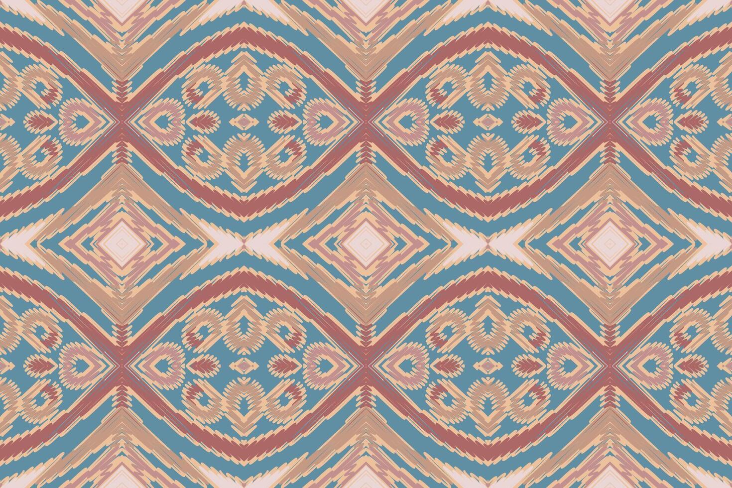 Fashion pattern Seamless Scandinavian pattern Motif embroidery, Ikat embroidery Design for Print indonesian batik motif embroidery native american kurta mughal design vector