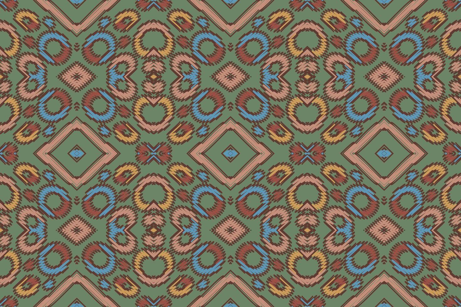 Fashion pattern Seamless Mughal architecture Motif embroidery, Ikat embroidery Design for Print kurta pattern mughal motifs tapestry pattern floral repeat vector