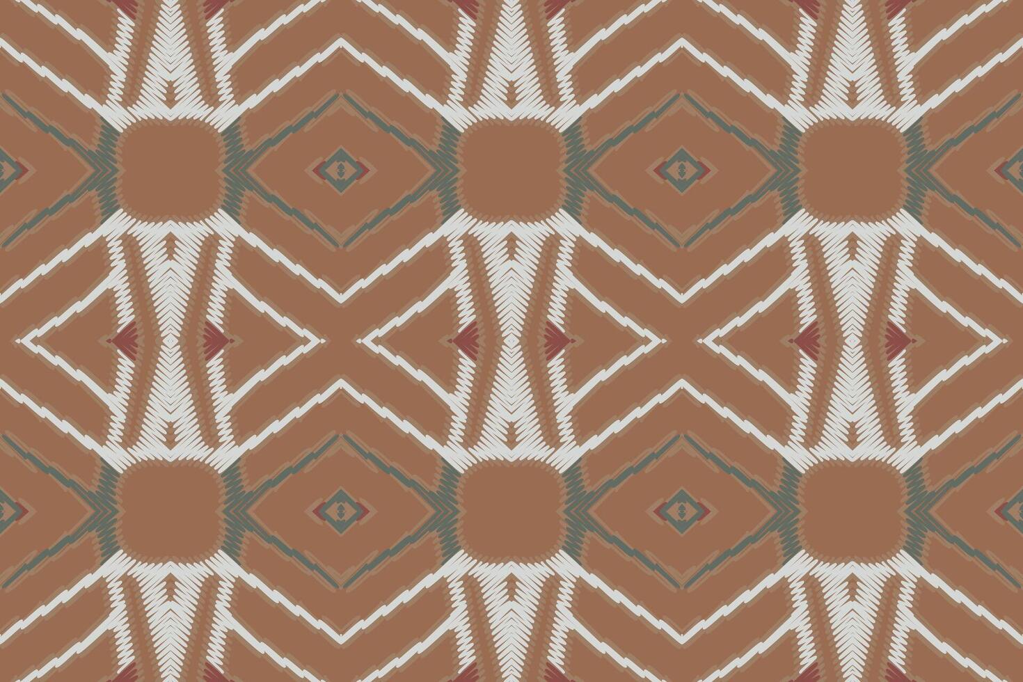 Tissue Dupatta Seamless Native American, Motif embroidery, Ikat embroidery Design for Print pattern vintage flower folk navajo patchwork pattern vector