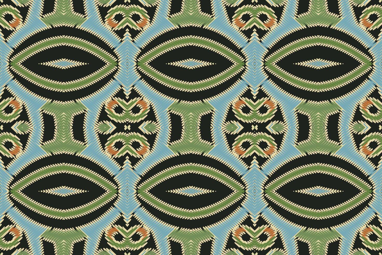 Fashion pattern Seamless Scandinavian pattern Motif embroidery, Ikat embroidery Design for Print tie dyeing pillowcase sambal puri kurti mughal architecture vector