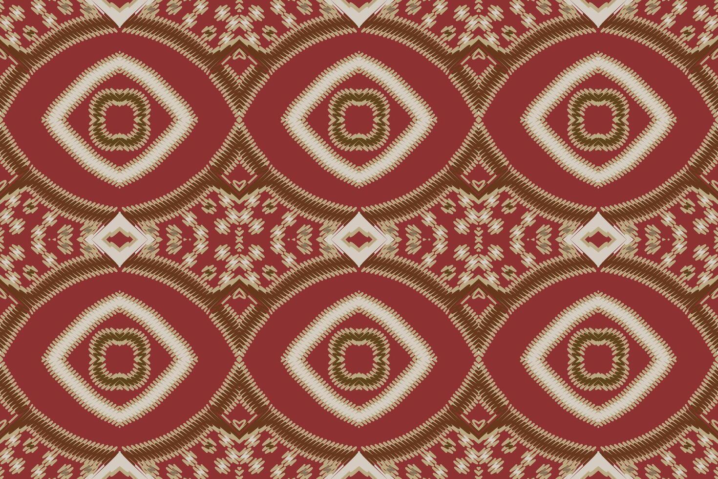 Tissue Dupatta Seamless Native American, Motif embroidery, Ikat embroidery Design for Print Texture fabric saree sari carpet. kurta patola saree vector