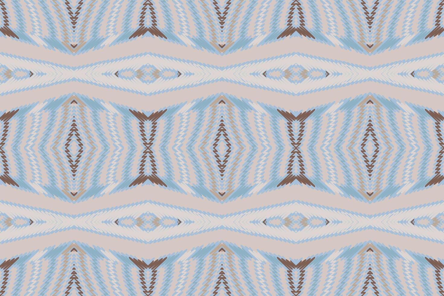 Tissue Dupatta Seamless Australian aboriginal pattern Motif embroidery, Ikat embroidery Design for Print scandinavian pattern saree ethnic nativity gypsy pattern vector