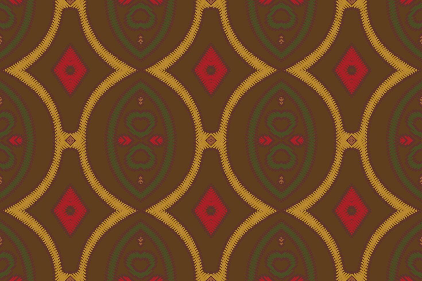 Tissue Dupatta Seamless Australian aboriginal pattern Motif embroidery, Ikat embroidery Design for Print indonesian batik motif embroidery native american kurta mughal design vector