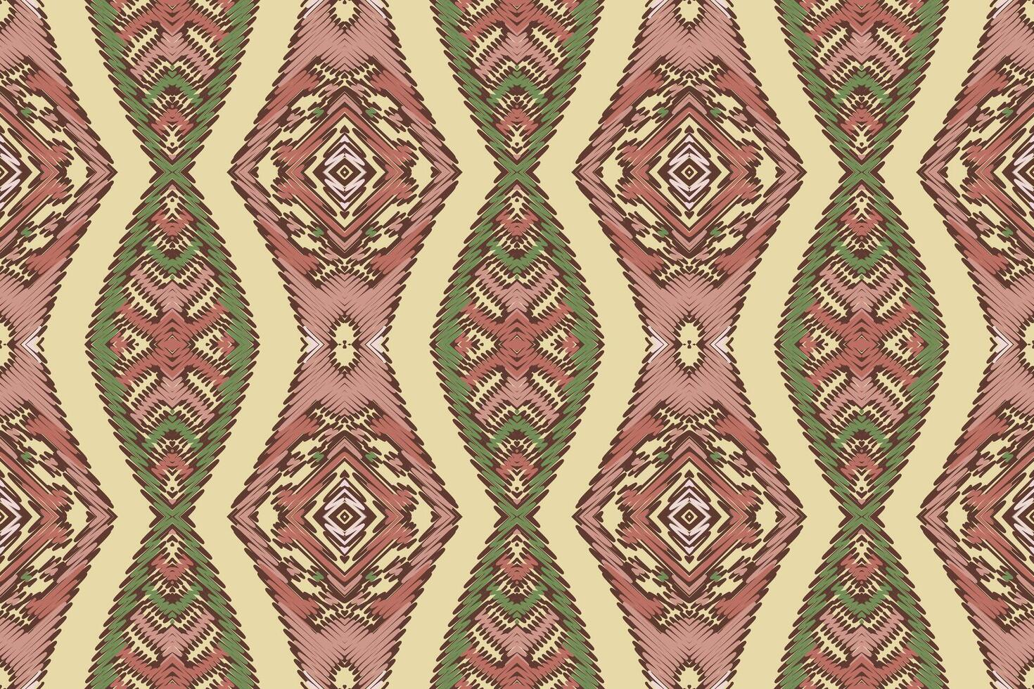 Tissue Dupatta Seamless Scandinavian pattern Motif embroidery, Ikat embroidery Design for Print tapestry floral kimono repeat pattern lacing spanish motif vector