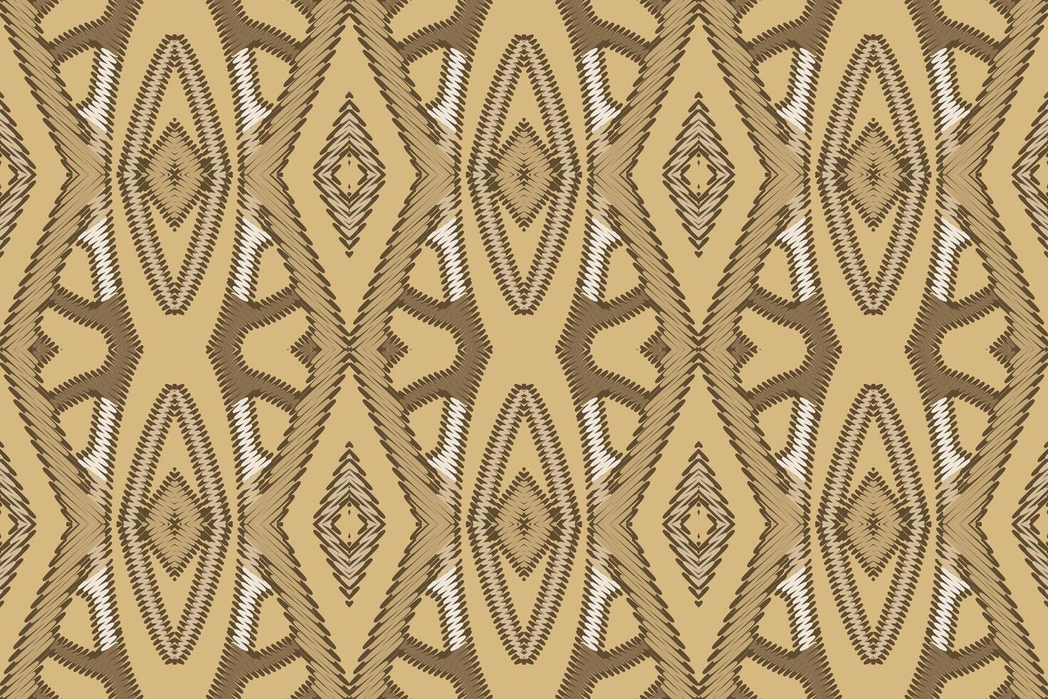 Peruvian pattern Seamless Bandana print silk Motif embroidery, Ikat embroidery Design for Print tapestry floral kimono repeat pattern lacing spanish motif vector