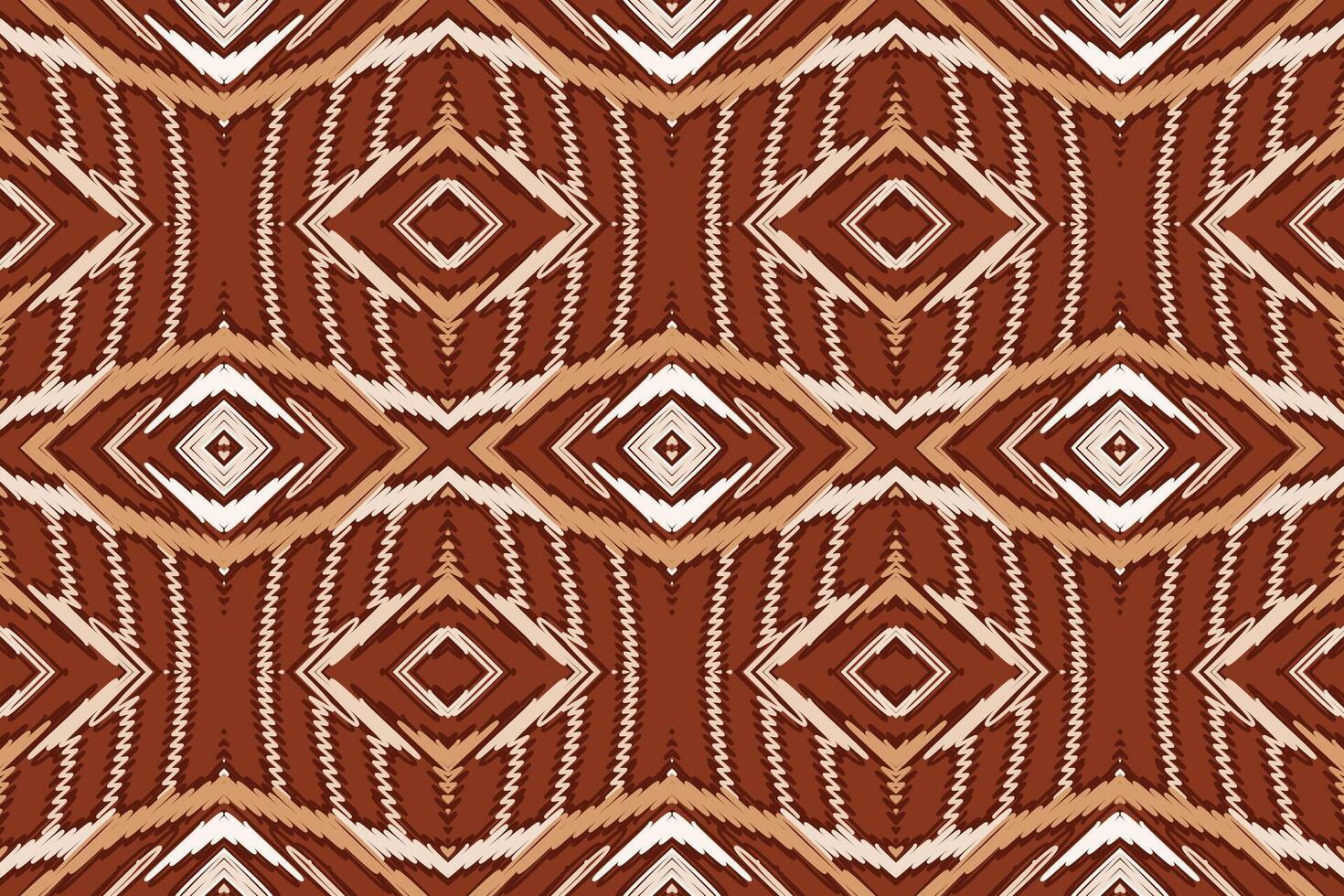 Peruvian pattern Seamless Bandana print silk Motif embroidery, Ikat embroidery Design for Print border embroidery ancient egypt vector